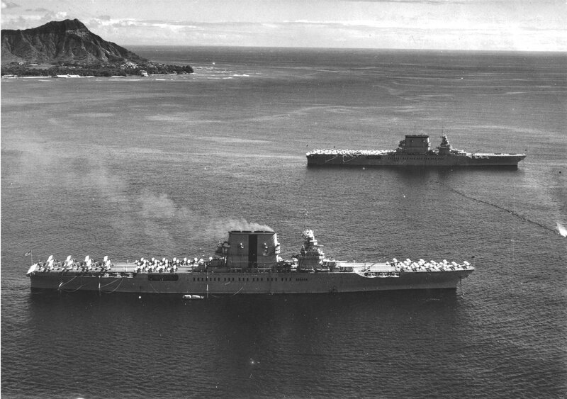Two Aircraft Carriers