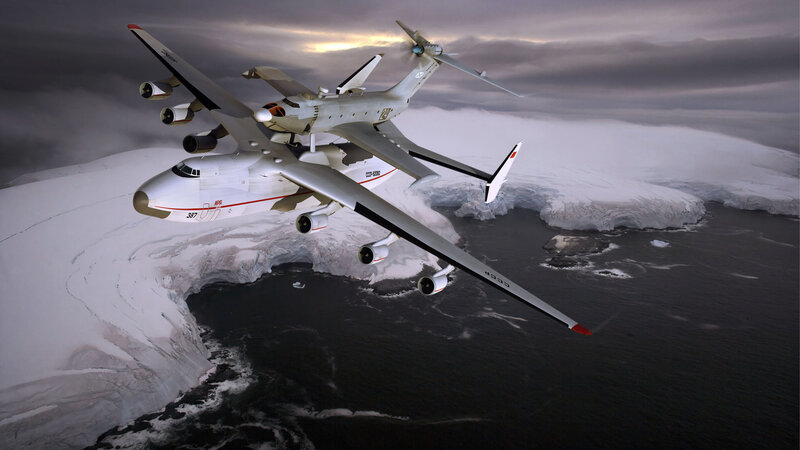 Two Aircraft Flying