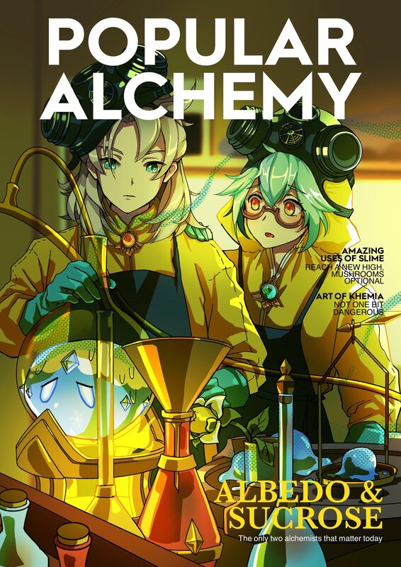 Two Alchemists in Lab