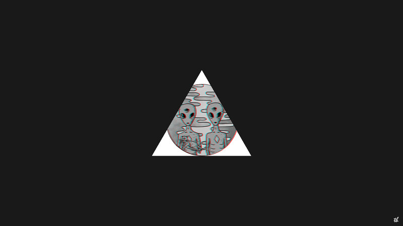 Two Aliens in Triangle