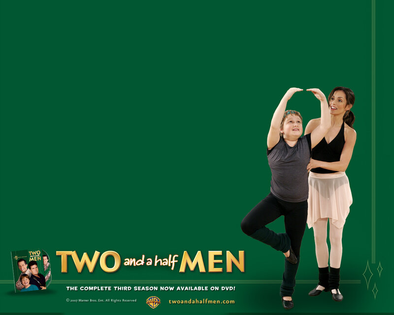 Two and a Half Men DVD promotion