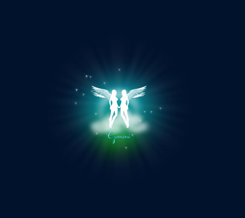 Two Angel Figures