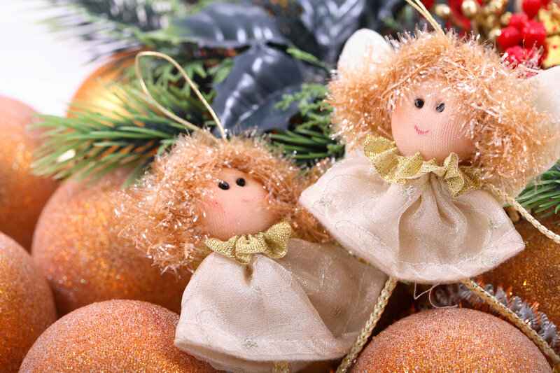 Two Angel Ornaments