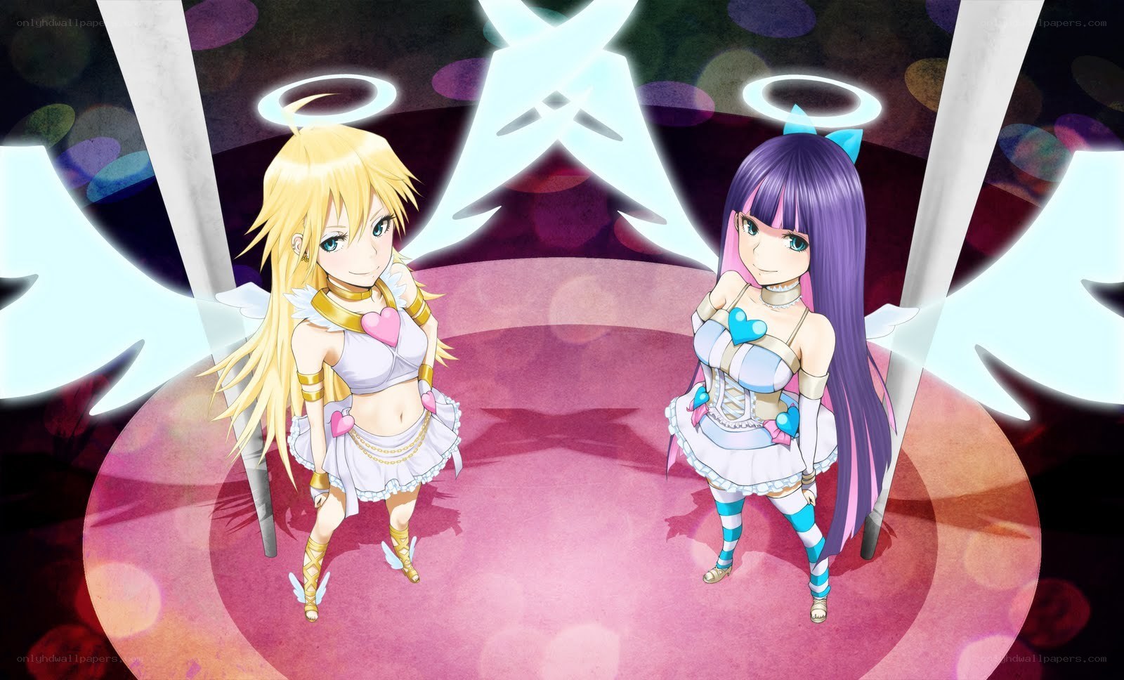 two angelic anime girls