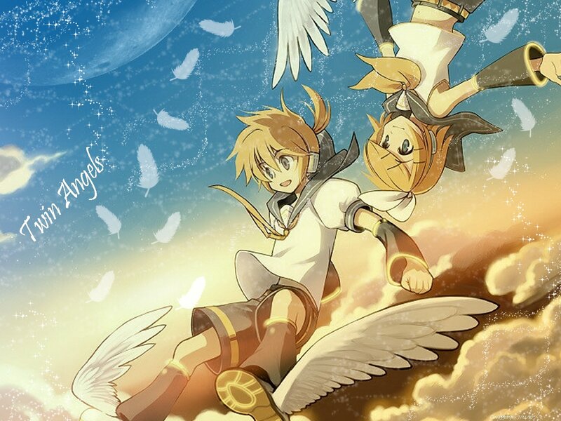 Two Angelic Characters