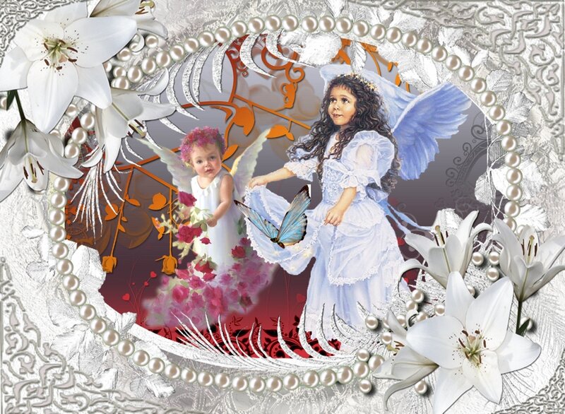 Two Angelic Children