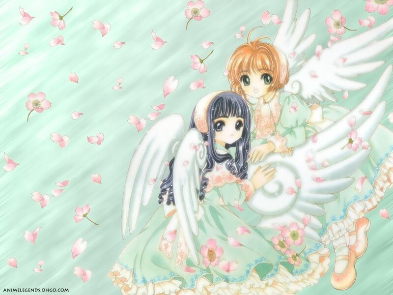 Two Angelic Girls — Green