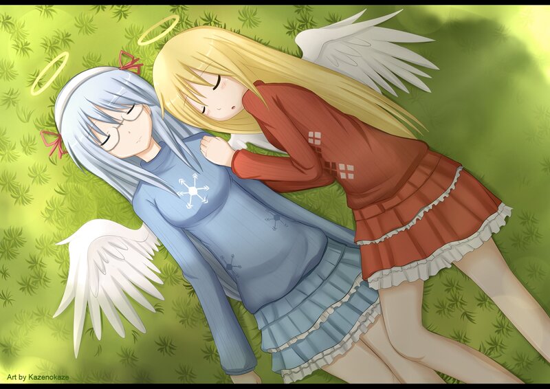 Two Angelic Girls Sleeping