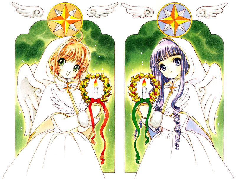 Two Angelic Girls — White, Peaceful
