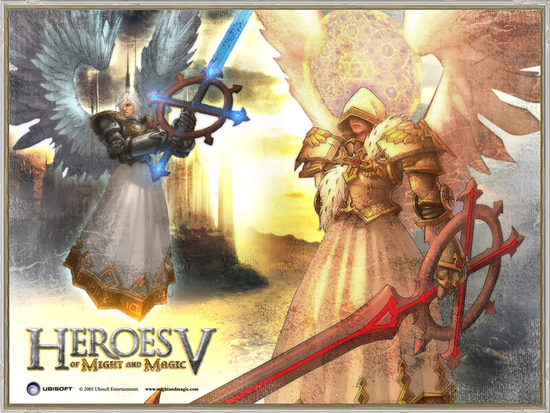 Two Angelic Warriors