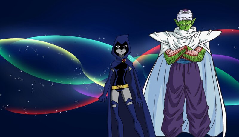 Two Animated Characters — Blue, Dramatic