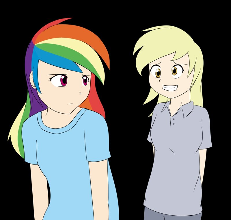 Two Animated Characters — Blue, Neutral