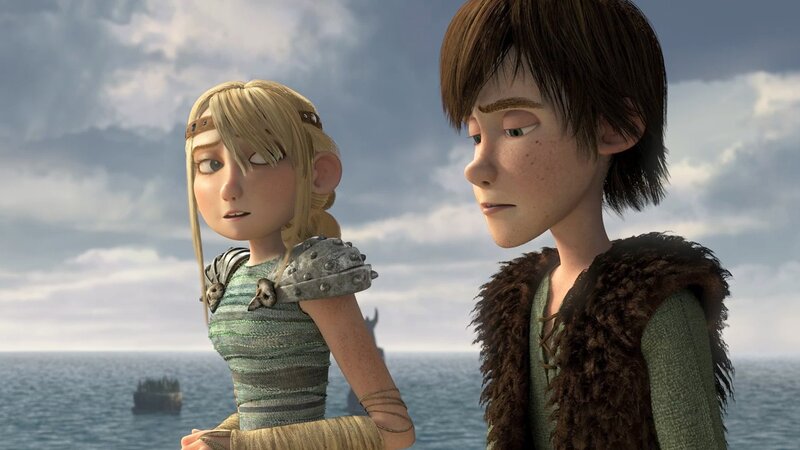 Two Animated Characters — Blue, Serene