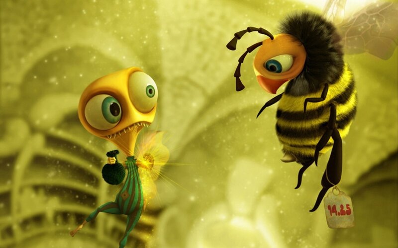 Two Animated Insects