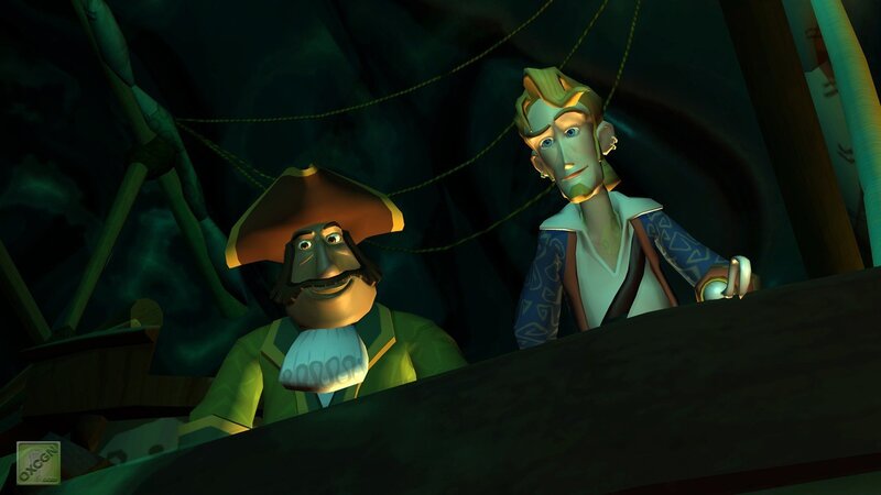 Two Animated Pirates