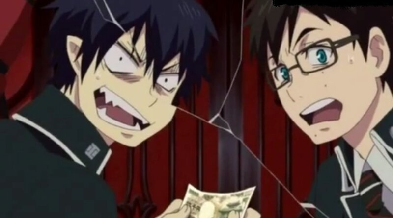 Two Anime Boys Arguing