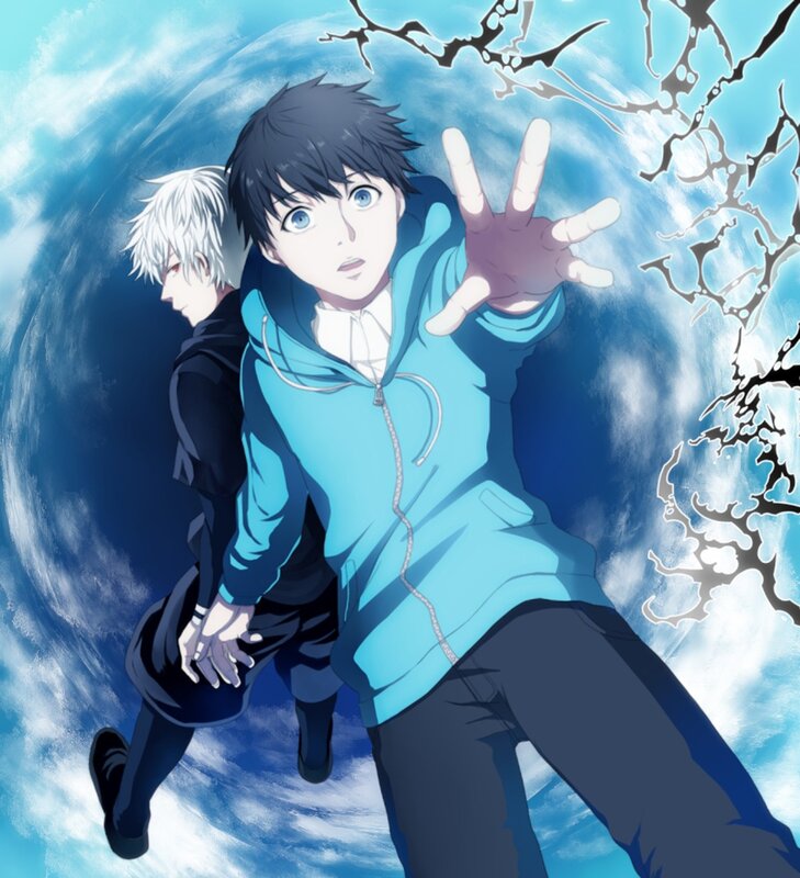 Two Anime Boys in Motion