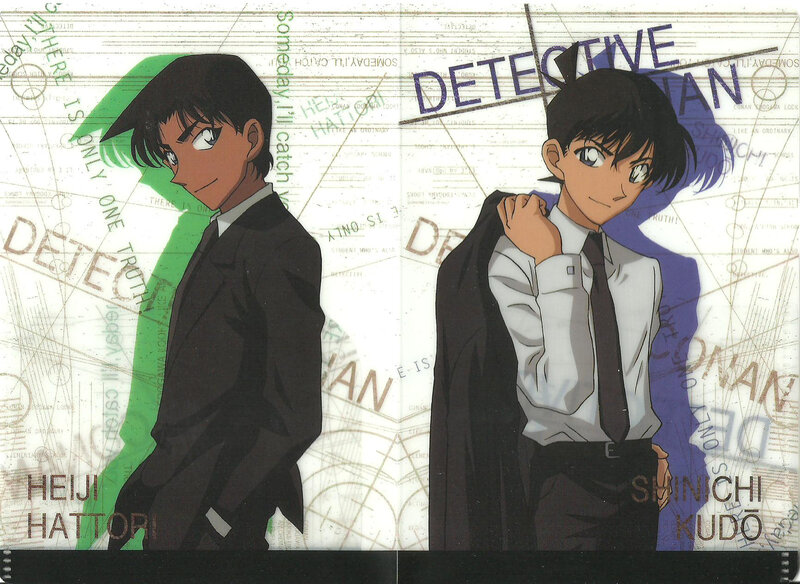 Two Anime Boys in Suits — Black