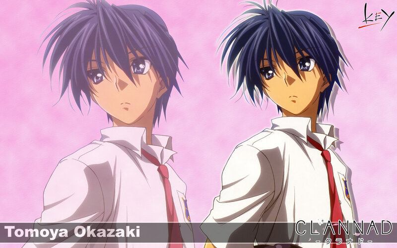 Two Anime Boys in Uniform