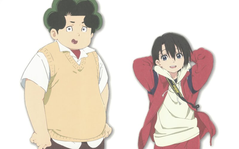Two Anime Boys — White