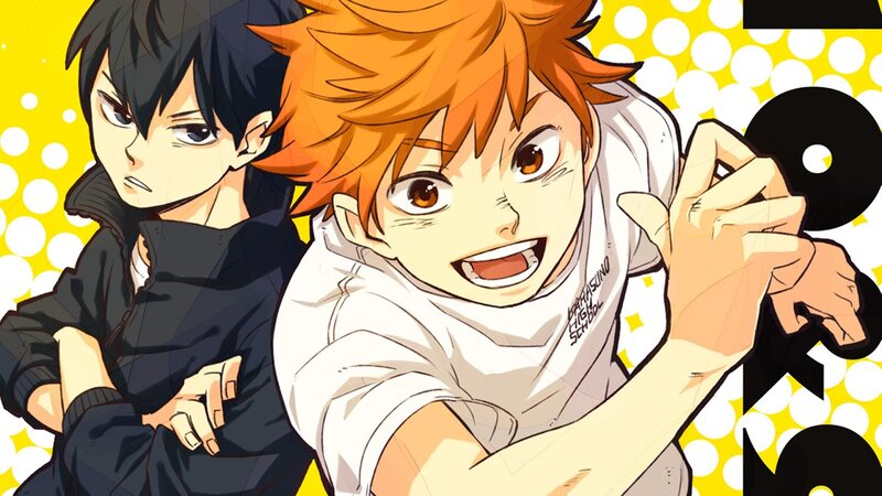 Two Anime Boys — Yellow