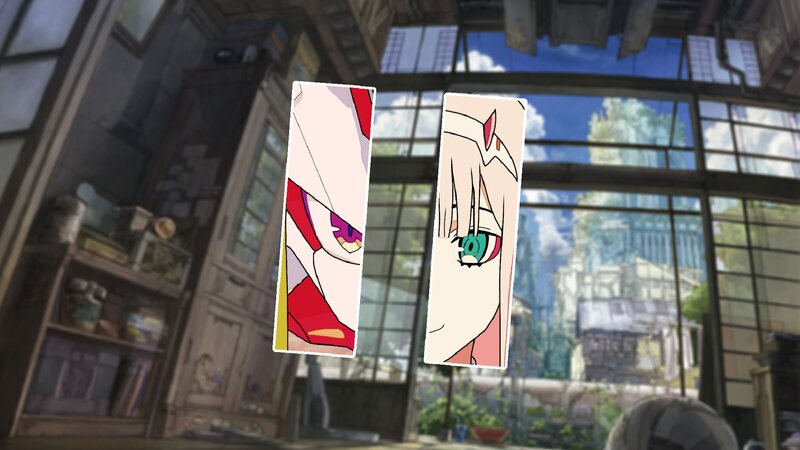Two Anime Character Portraits