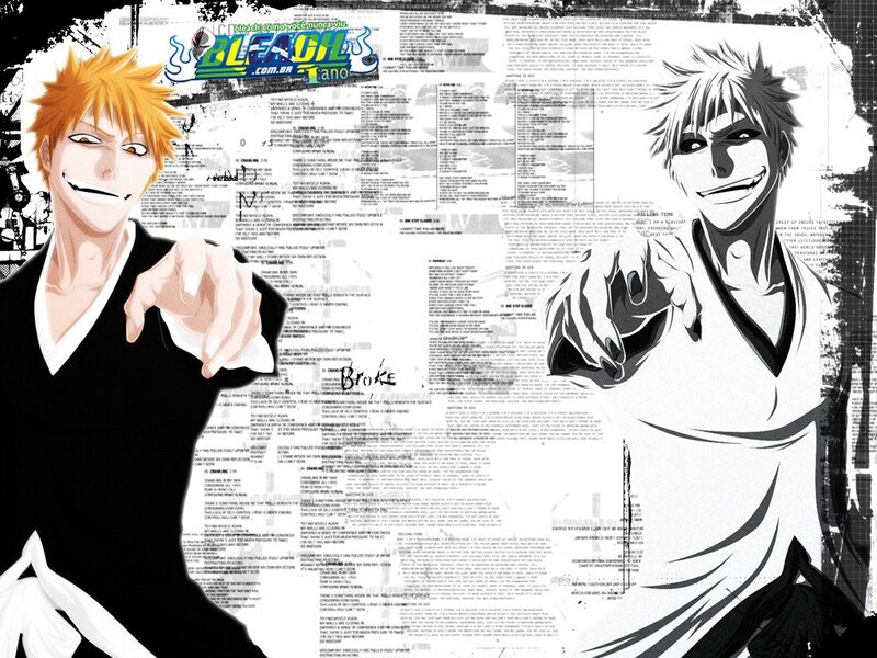 Two Anime Characters — Black, Aggressive