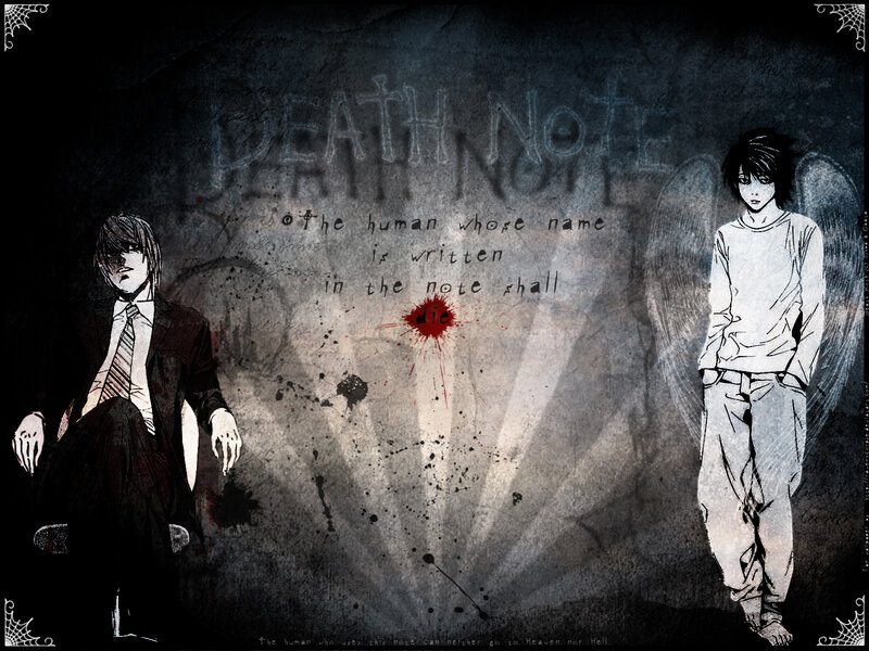 Two Anime Characters — Black, Dark, Manga