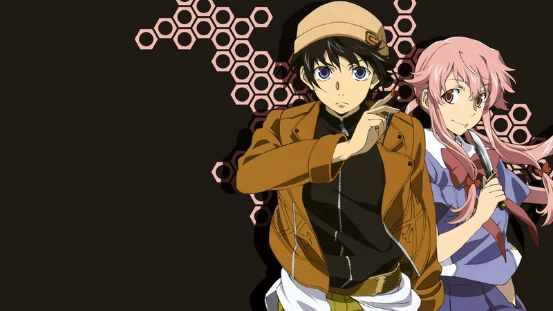 Two Anime Characters — Black, Dramatic, Hat, Knife
