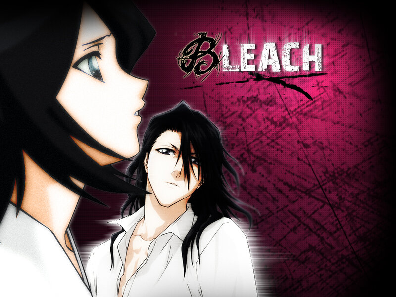 Two Anime Characters — Black, Dramatic, Logo