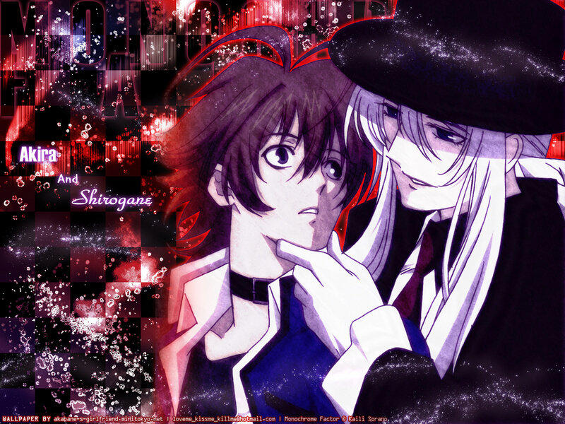 Two Anime Characters — Black, Dramatic, Manga, Anime Art