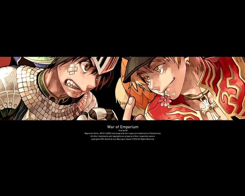 Two Anime Characters — Black, Dramatic, Manga, Bandage