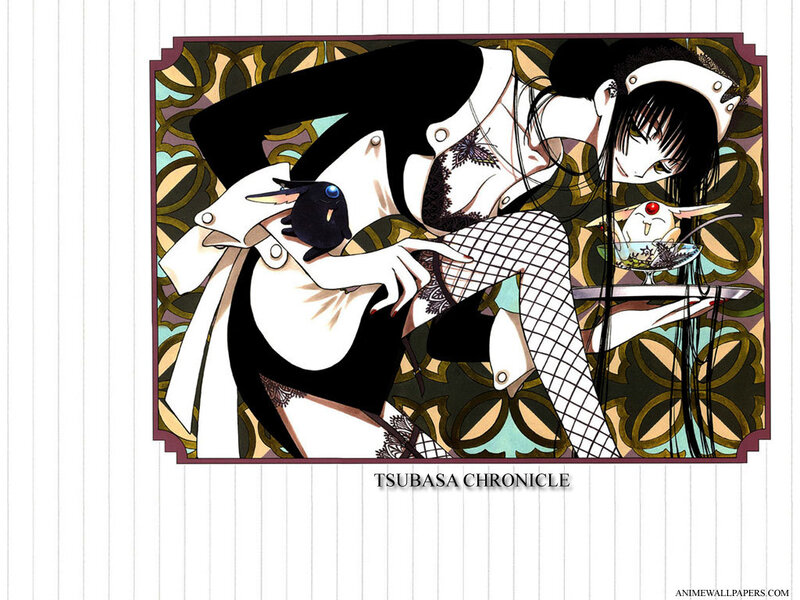 Two Anime Characters — Black, Dramatic, Manga, Cat, Bird