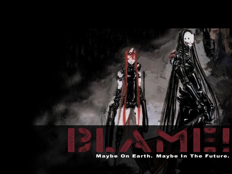 Two Anime Characters — Black, Dramatic, Manga, Red Hair