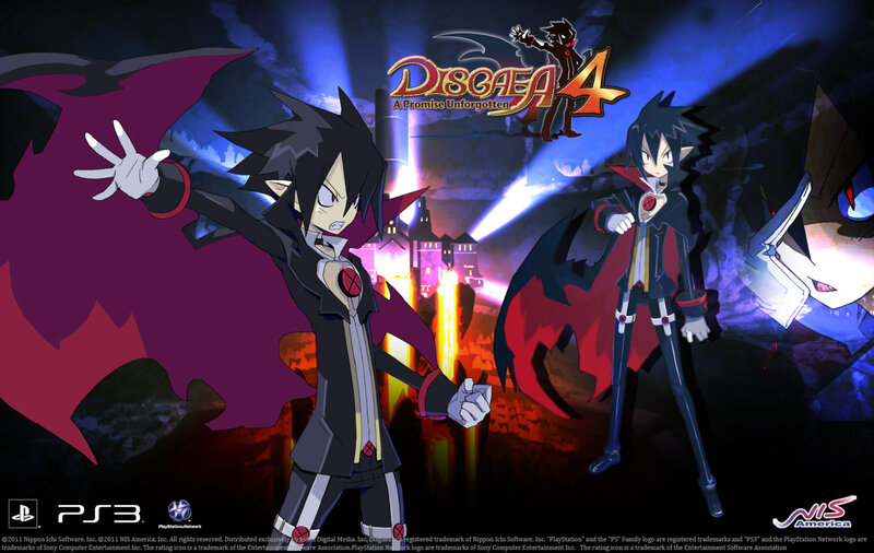 Two Anime Characters — Black, Dramatic, Night, Castle