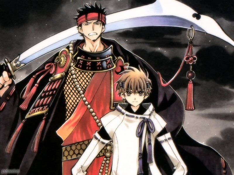 Two Anime Characters — Black, Dramatic, Night, Manga