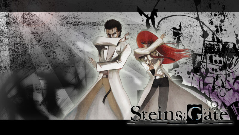 Two Anime Characters — Black, Dramatic, Red Hair