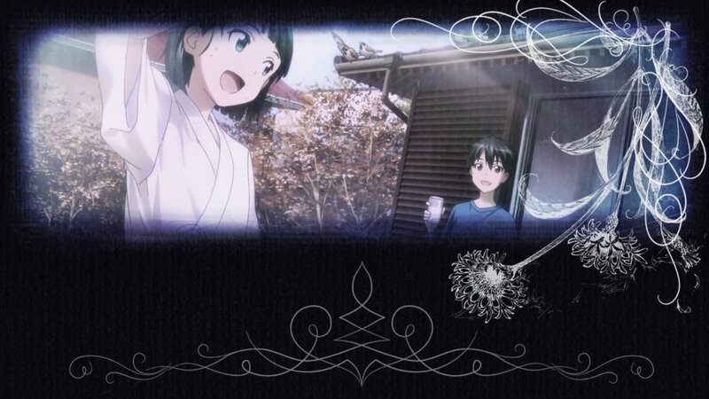Two Anime Characters — Black, Nostalgic