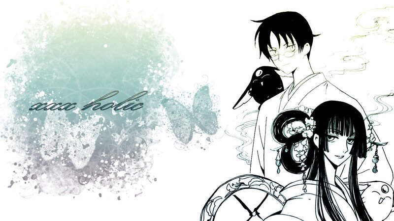 Two Anime Characters — Black, Serene