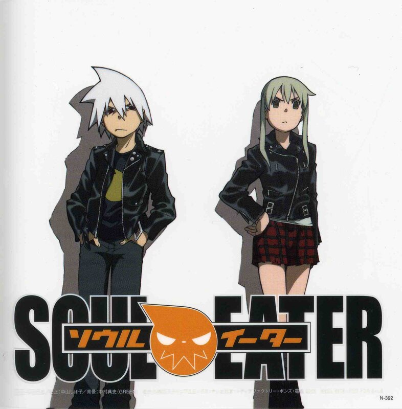 Two Anime Characters — Black, Serious, Jackets