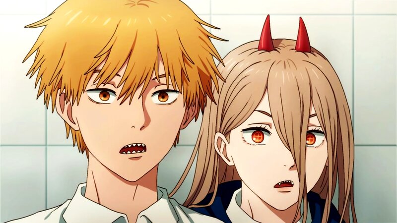 Two Anime Characters — Blonde