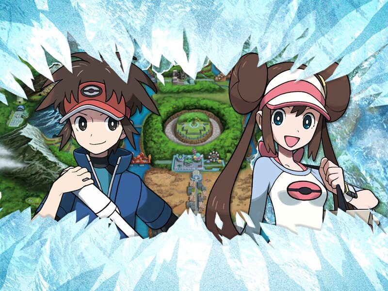 Two Anime Characters — Blue, Adventurous, Ice