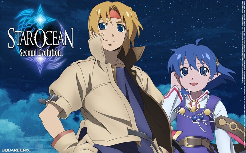 Two Anime Characters — Blue, Adventurous, Night