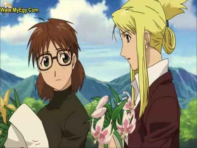 Two Anime Characters — Blue, Calm, Afternoon