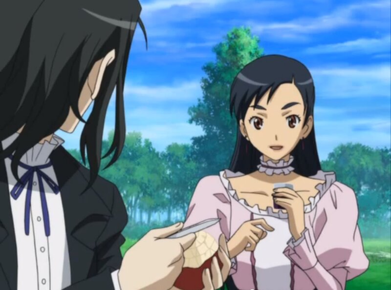 Two Anime Characters — Blue, Calm, Afternoon, Woman