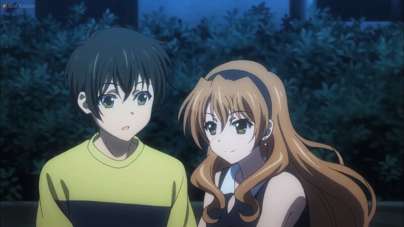 Two Anime Characters — Blue, Calm, Night, Boy