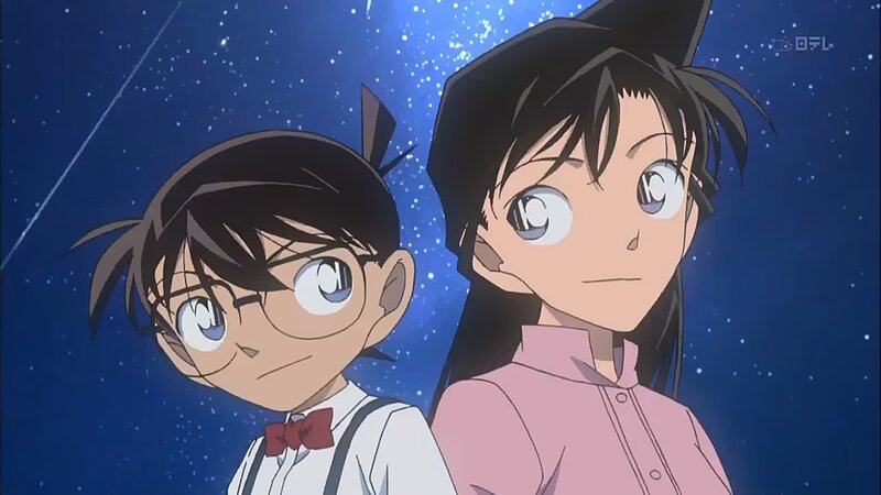Two Anime Characters — Blue, Calm, Night, Stars