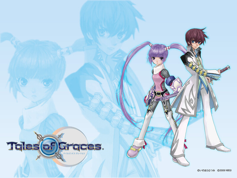Two Anime Characters — Blue, Calm, Swords