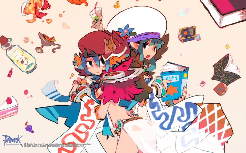 Two Anime Characters — Blue, Chaotic
