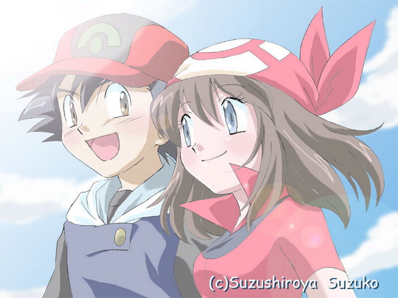 Two Anime Characters — Blue, Cheerful, Afternoon